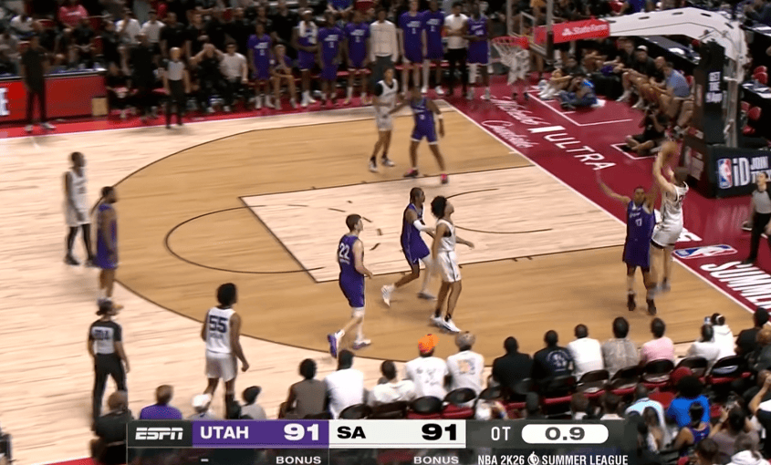 24岁进入NBA，25岁献出第一个绝杀