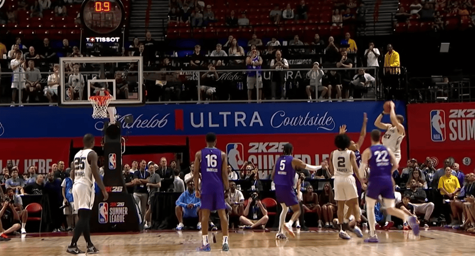 24岁进入NBA，25岁献出第一个绝杀