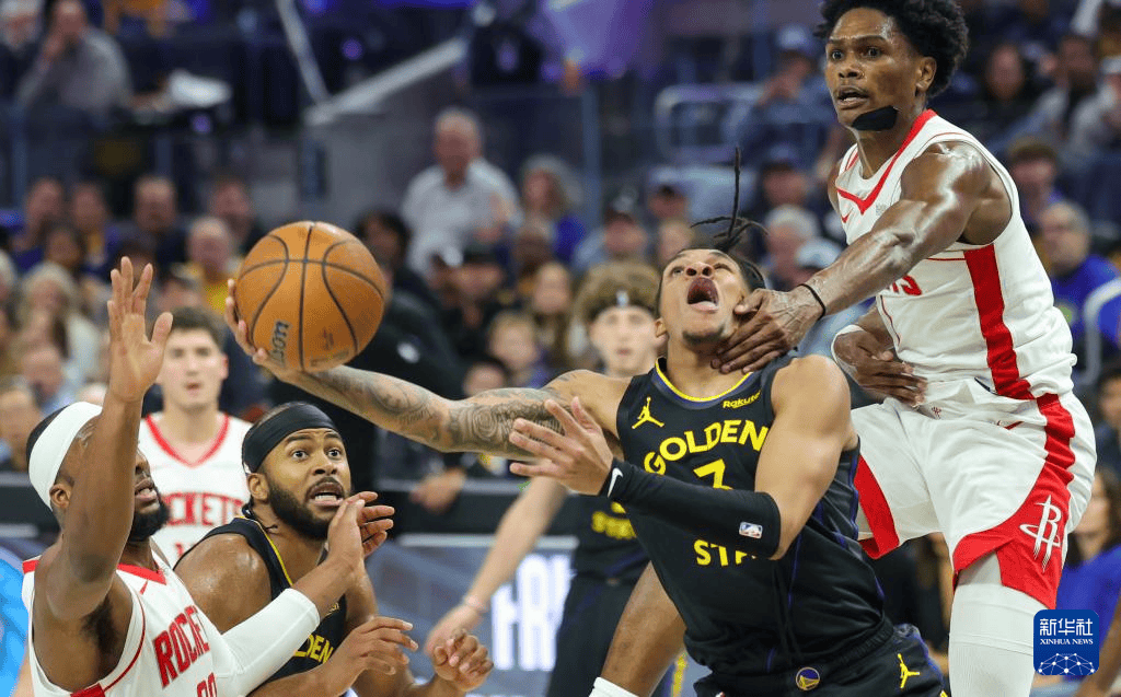 NBA常规赛：火箭胜勇士